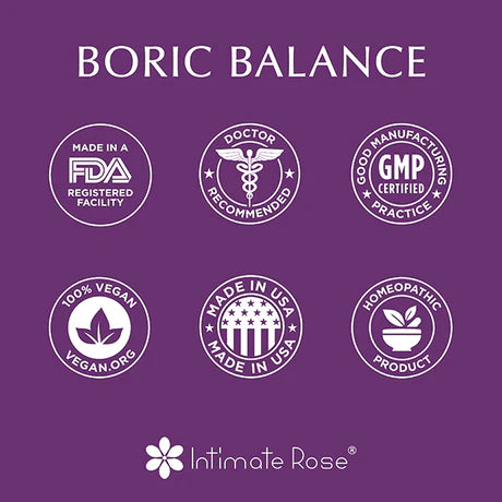 Suppositoires de bilan borique pour BV