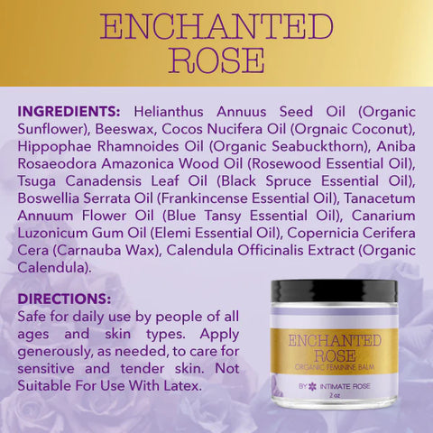 Enchanted Rose Natural Vaginal Moisturizer & Vulvar Balm