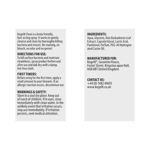 Antibacterial Cleaning Spray