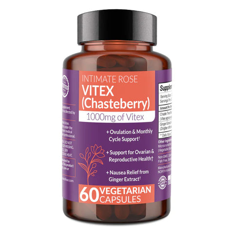 Vitex Chasteberry for Women - Natural Hormone Balance & PMS Support