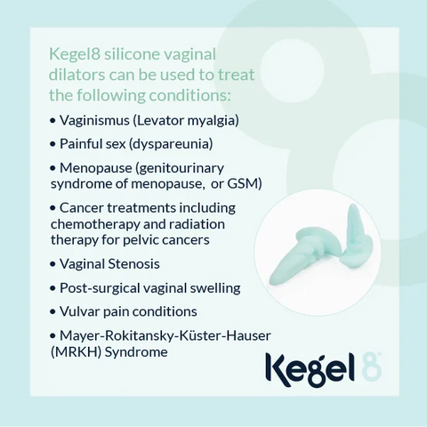 Ensemble de dilatateurs vaginaux portables Kegel8