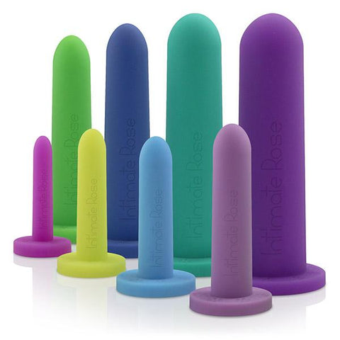 Ensemble de tailles de dilatateur vaginal complet Intimate Rose® (tailles 1 à 8)