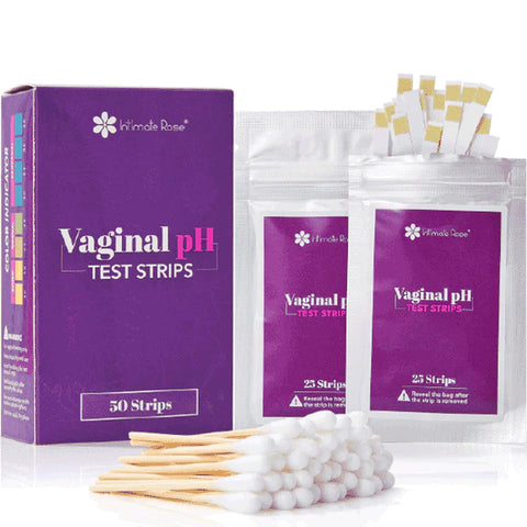 Bandelettes de test de PH féminin Intimate Rose