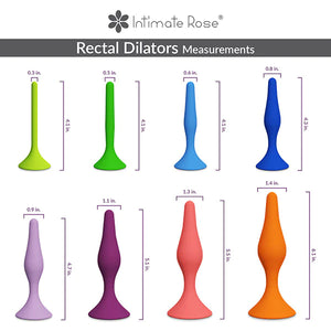 Intimate Rose Full Anal Dilator Set (8 Sizes)