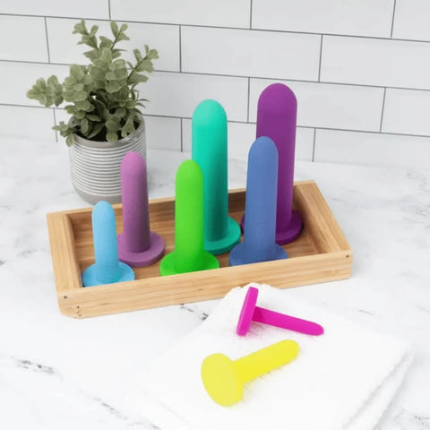 Intimate Rose® Full Vaginal Dilator Sizing Set (Sizes 1 - 8)