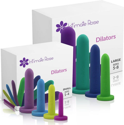 Intimate Rose® Full Vaginal Dilator Sizing Set (Sizes 1 - 8)