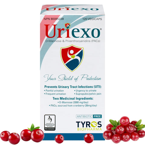 URIEXO® Vegicaps Natural UTI Prevention