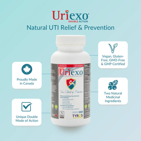 URIEXO® Vegicaps Natural UTI Prevention