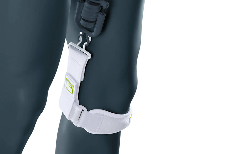 PHALLOSAN Vertical knee belt worn on the leg