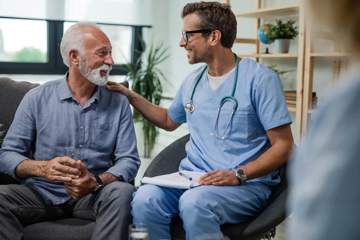 Shockwave therapy equipment in a urology clinic