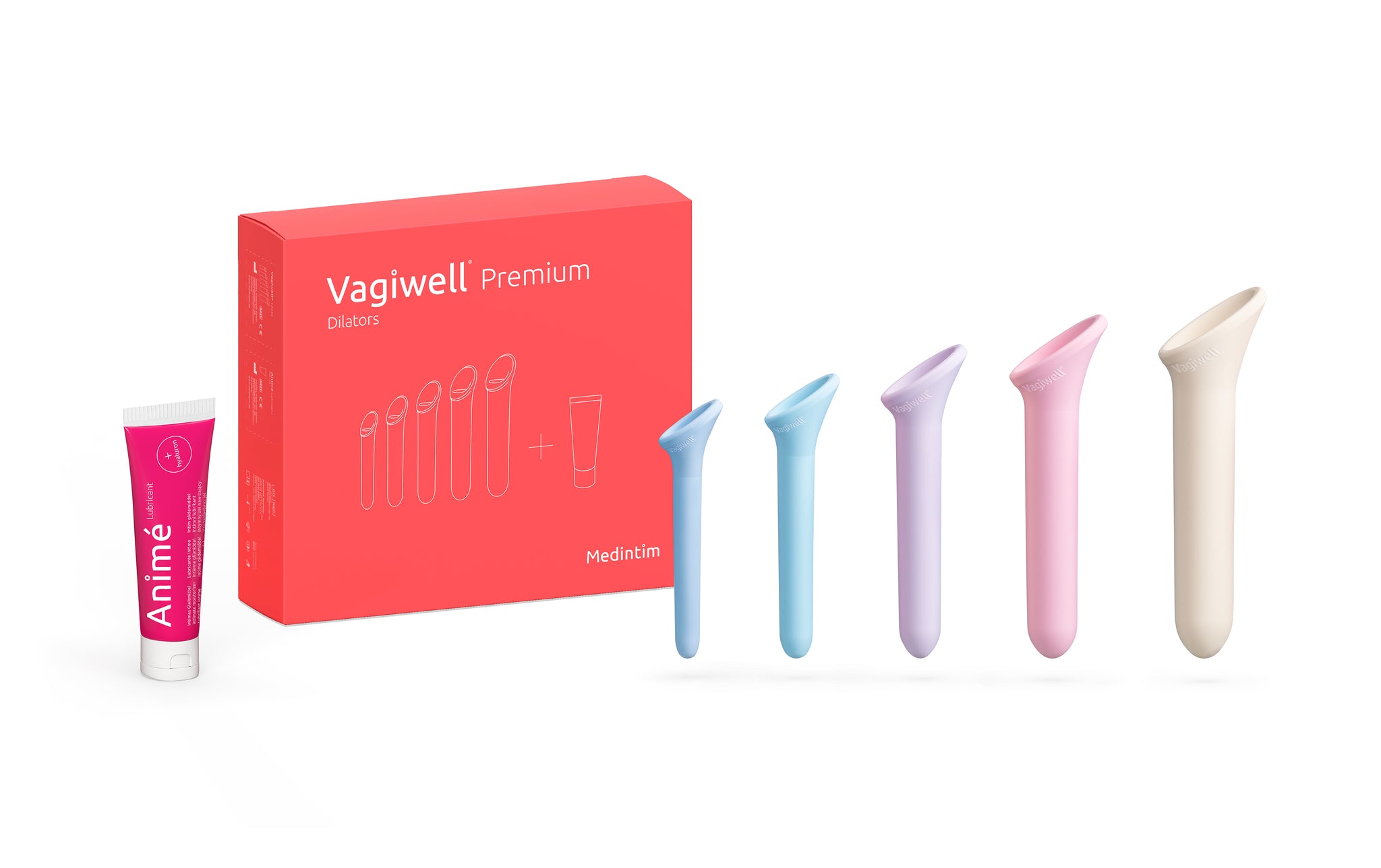 Vagiwell® Medical Dilators (5-Piece Set)
