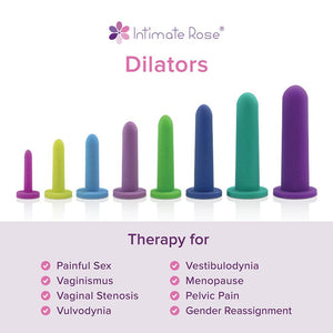 Intimate Rose® Full Vaginal Dilator Sizing Set (Sizes 1 - 8)