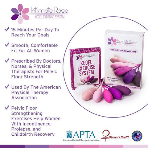 Intimate Rose® Kegel Weight Exercise System