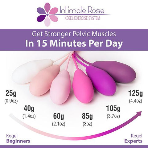 Intimate Rose® Kegel Weight Exercise System