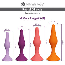 Load image into Gallery viewer, Intimate Rose® Large Anal Dilators Set