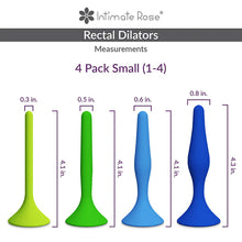 Load image into Gallery viewer, Intimate Rose® Small Anal Dilators Set